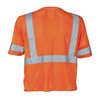 Ironwear Flame-Retardant Polyester Mesh Vest Class 3 w/ 5 Pockets (Orange/X-Large) 1294FR-O-XL